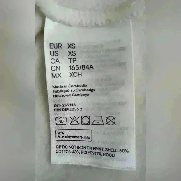 H&M DIVIDED DISNEY MICKEY MOUSE FANTASIA HOODIE. - Picture 6 of 6